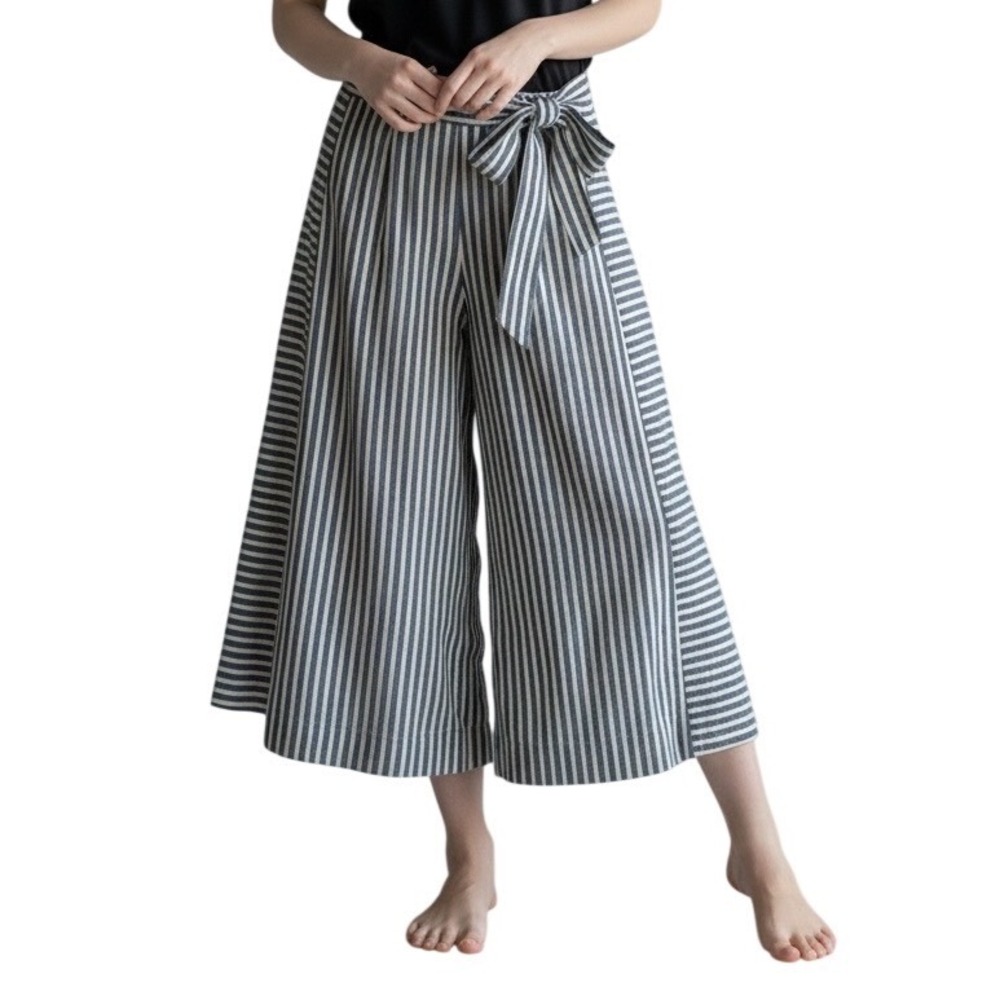 Eva Franco Wide Leg Crop Pants